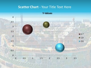 A View Of A City From A High Point Of View PowerPoint Template