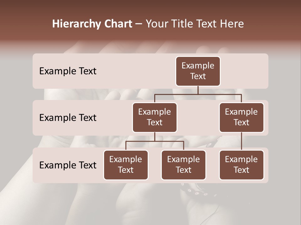 A Group Of Hands Holding Something In The Air PowerPoint Template