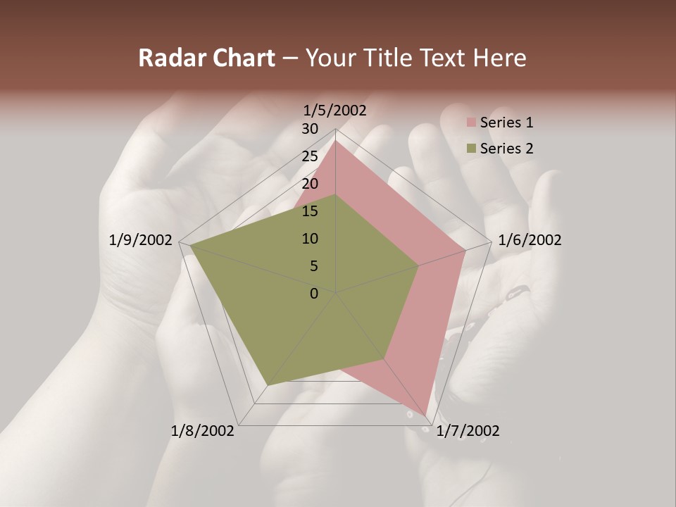 A Group Of Hands Holding Something In The Air PowerPoint Template