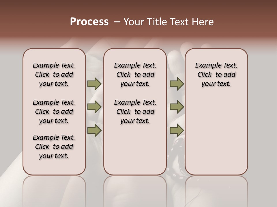 A Group Of Hands Holding Something In The Air PowerPoint Template