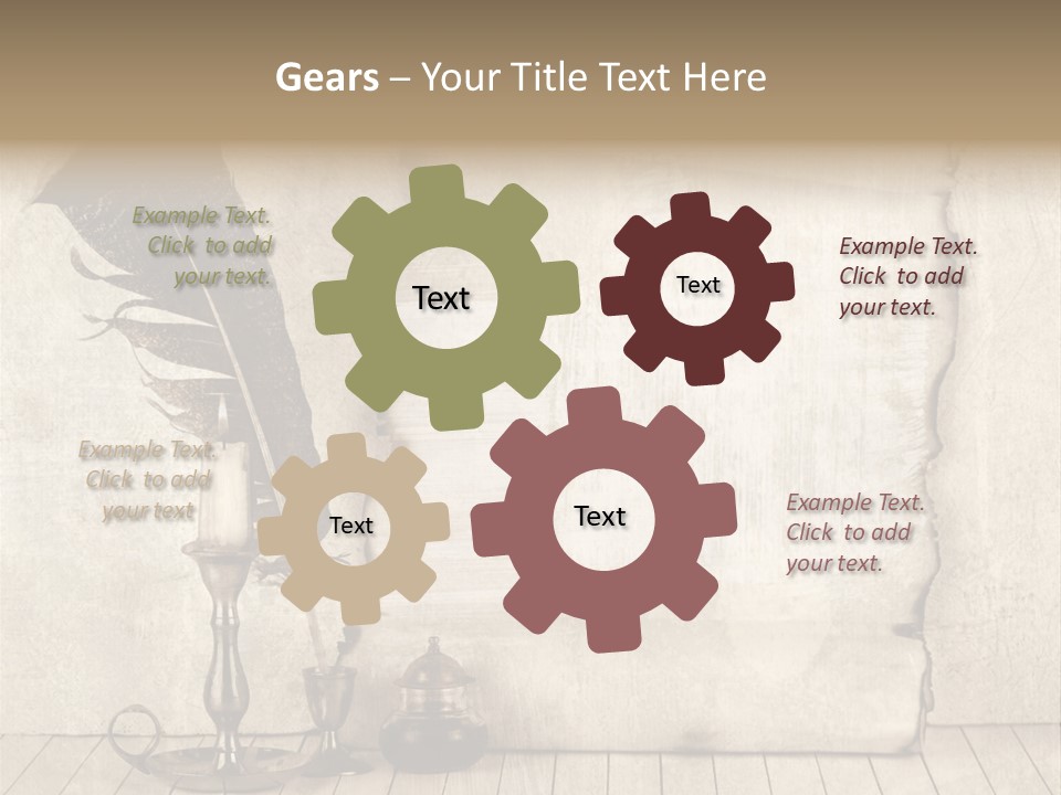 Boat Action Porpoise PowerPoint Template