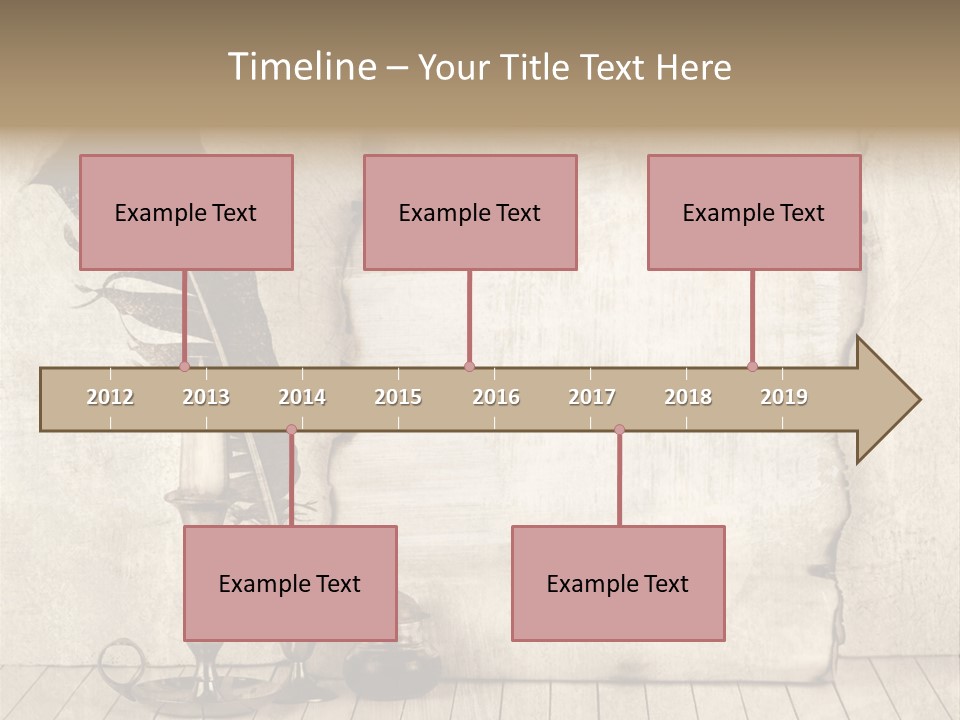 Boat Action Porpoise PowerPoint Template