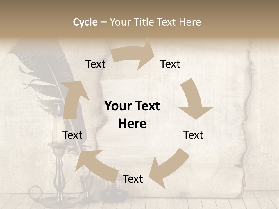 Boat Action Porpoise PowerPoint Template