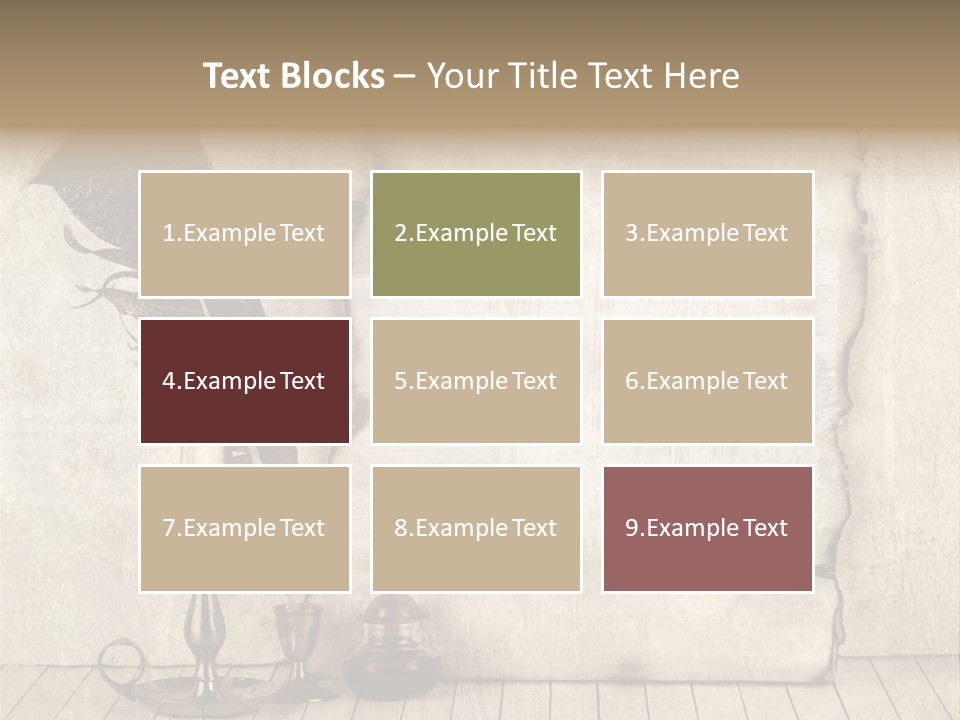 Boat Action Porpoise PowerPoint Template