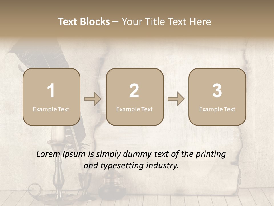 Boat Action Porpoise PowerPoint Template