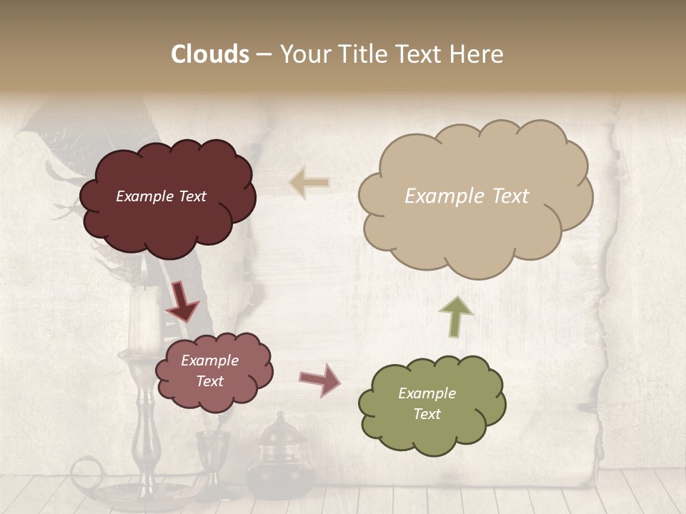 Boat Action Porpoise PowerPoint Template