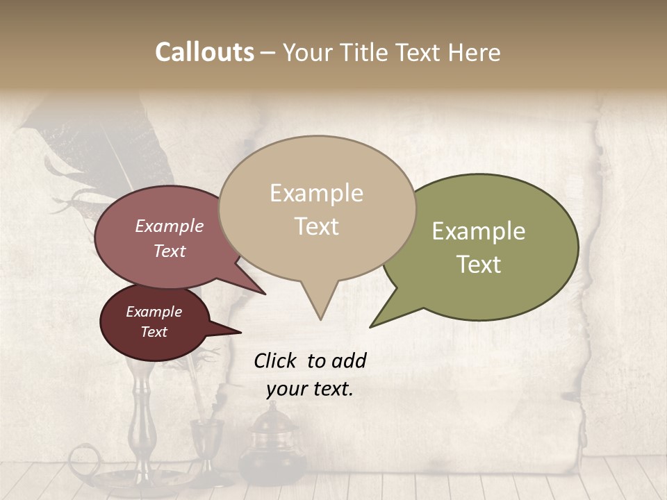 Boat Action Porpoise PowerPoint Template