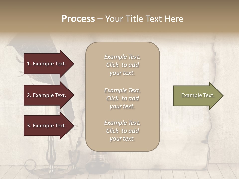 Boat Action Porpoise PowerPoint Template