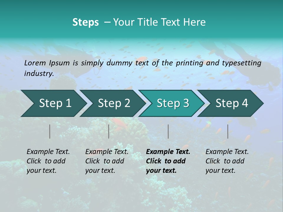 Lifestyle Sustainable Grass PowerPoint Template