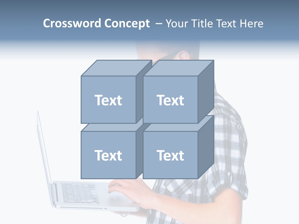 Teen Glasses Technology PowerPoint Template