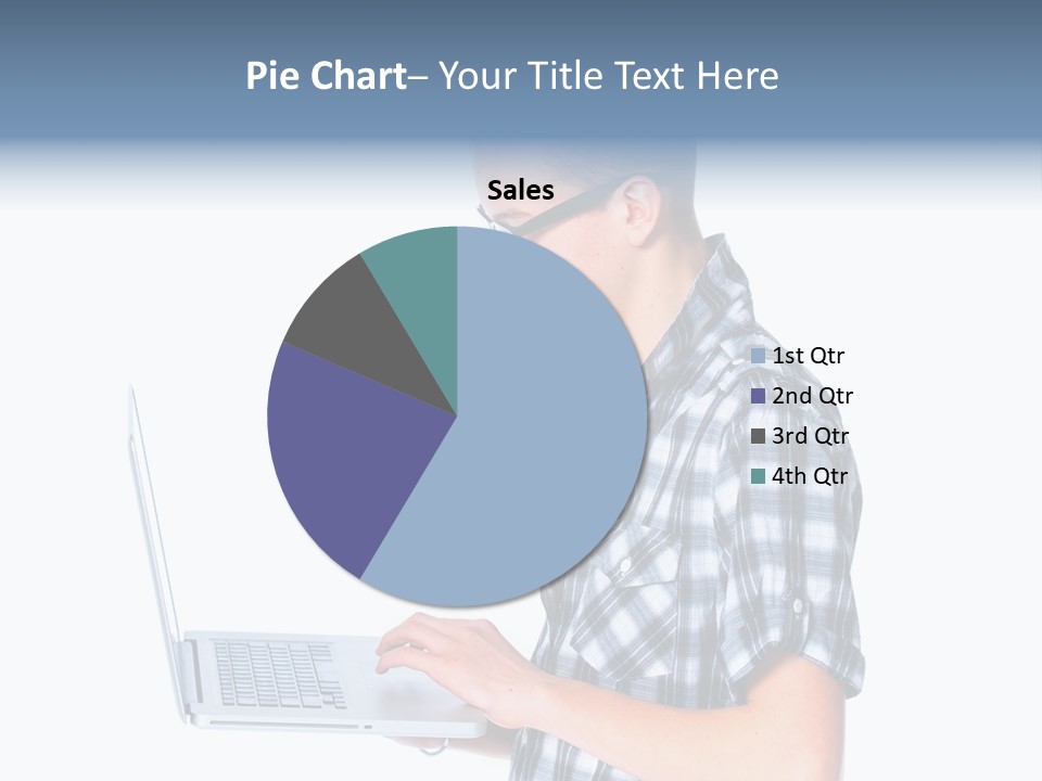 Teen Glasses Technology PowerPoint Template
