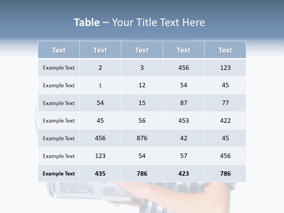 Teen Glasses Technology PowerPoint Template