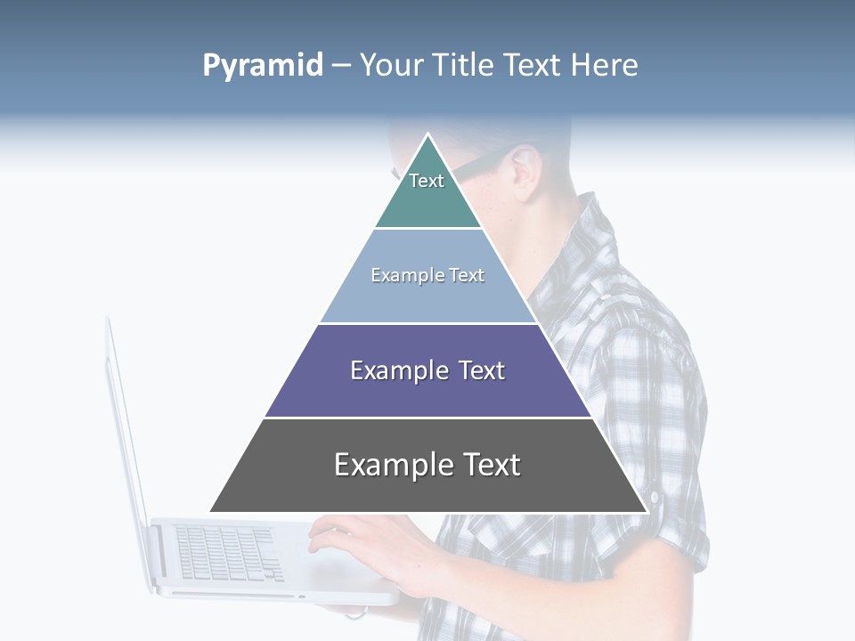 Teen Glasses Technology PowerPoint Template