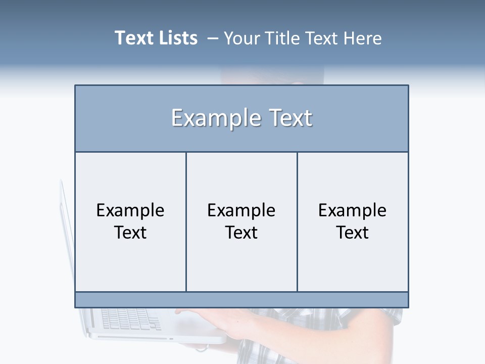 Teen Glasses Technology PowerPoint Template