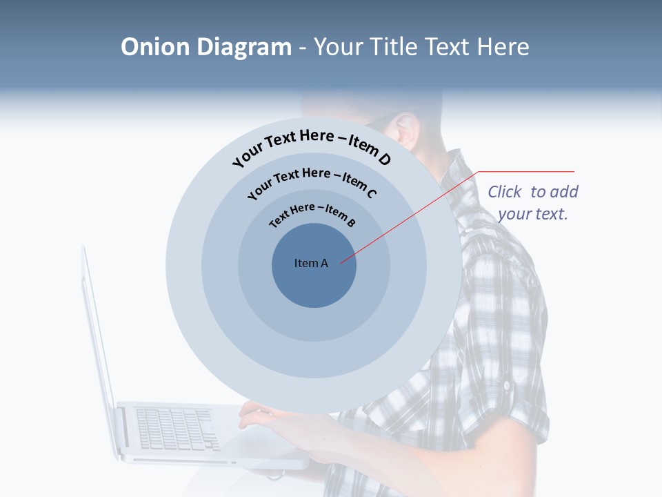 Teen Glasses Technology PowerPoint Template