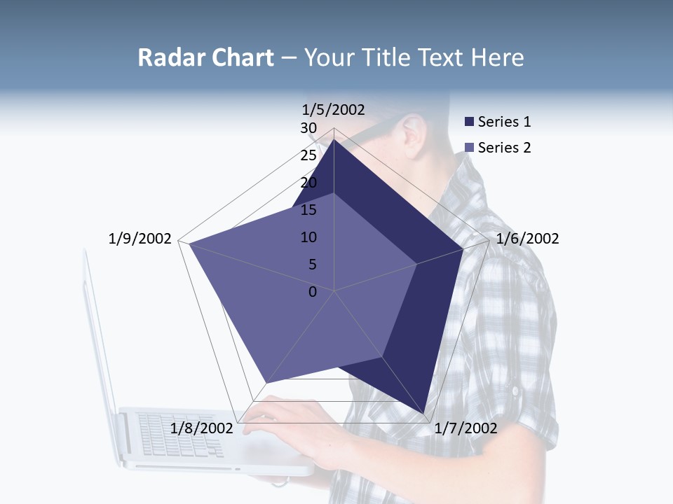 Teen Glasses Technology PowerPoint Template
