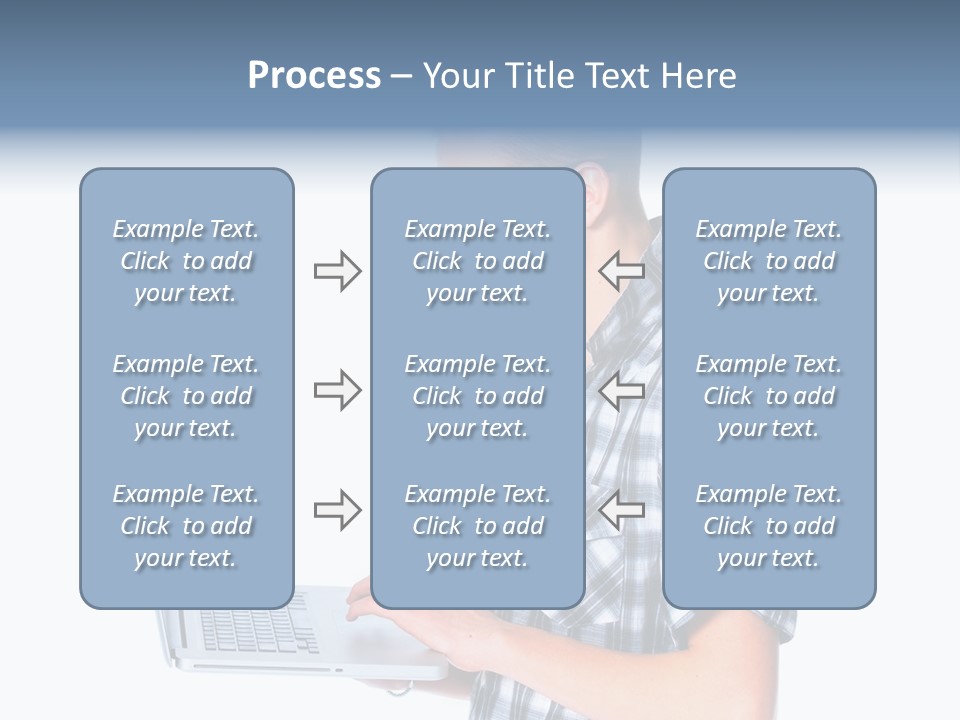 Teen Glasses Technology PowerPoint Template