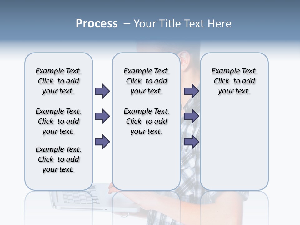 Teen Glasses Technology PowerPoint Template