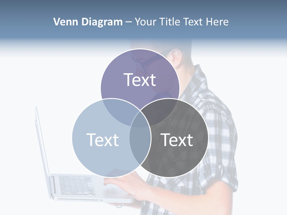 Teen Glasses Technology PowerPoint Template