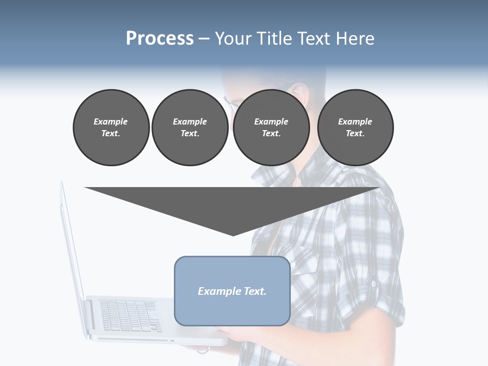 Teen Glasses Technology PowerPoint Template