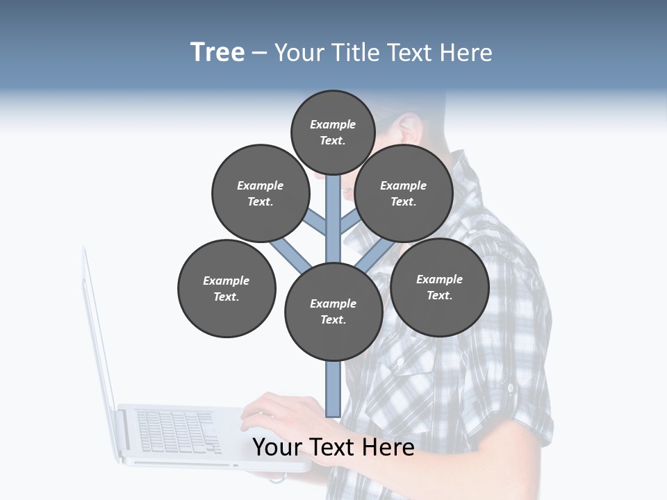 Teen Glasses Technology PowerPoint Template