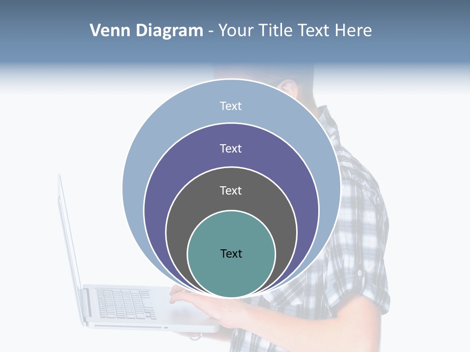 Teen Glasses Technology PowerPoint Template