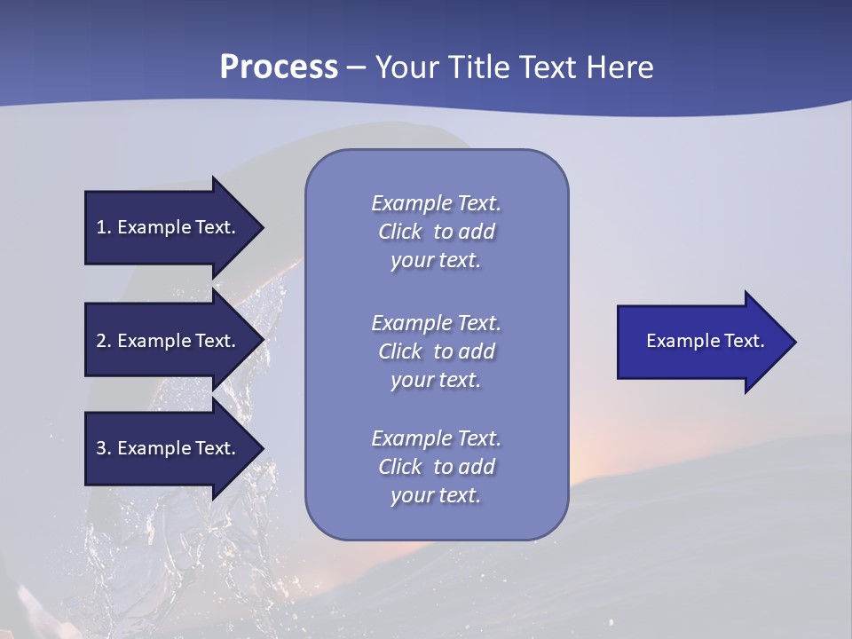 Boat Action Porpoise PowerPoint Template