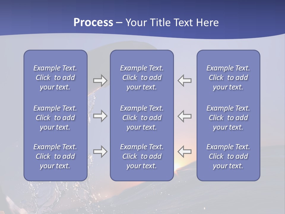 Boat Action Porpoise PowerPoint Template