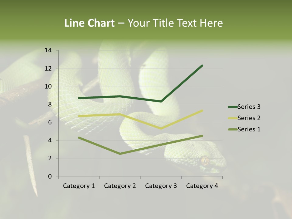 Garden Wild Snake PowerPoint Template