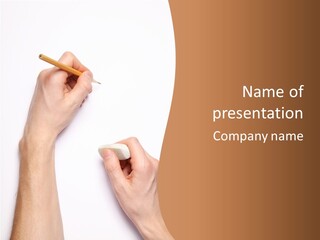 Design Draft Presentation PowerPoint Template