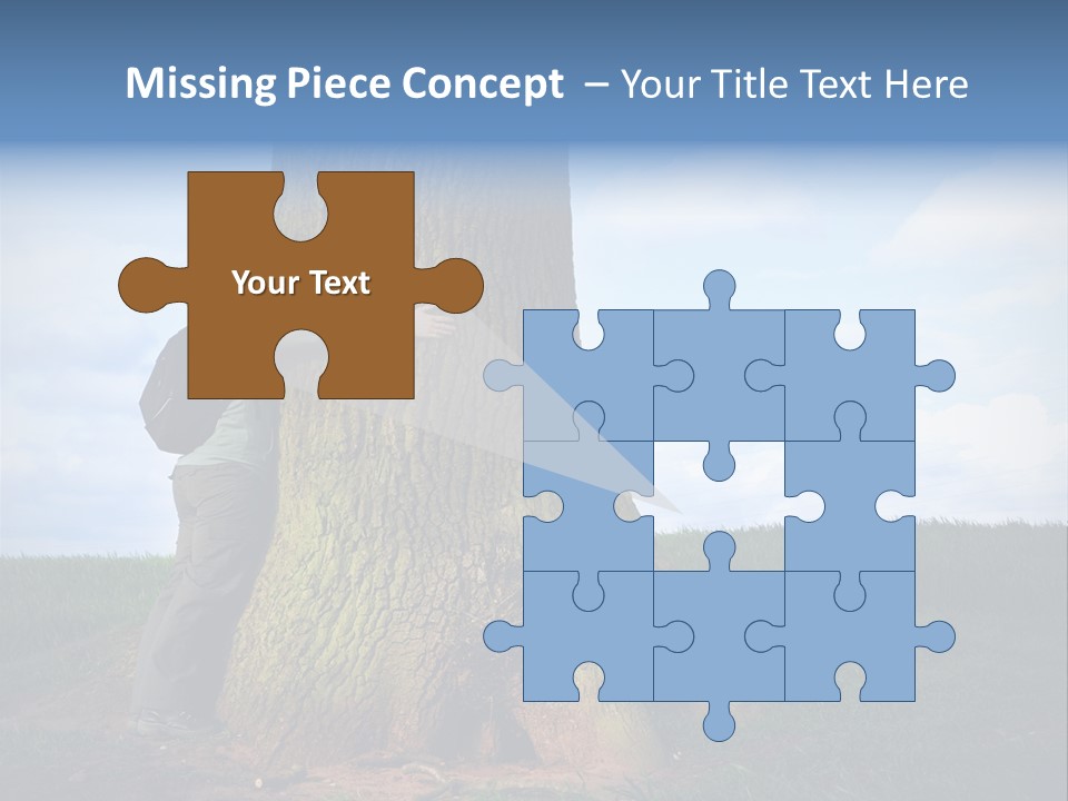Lifestyle Sustainable Grass PowerPoint Template