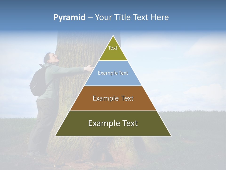 Lifestyle Sustainable Grass PowerPoint Template