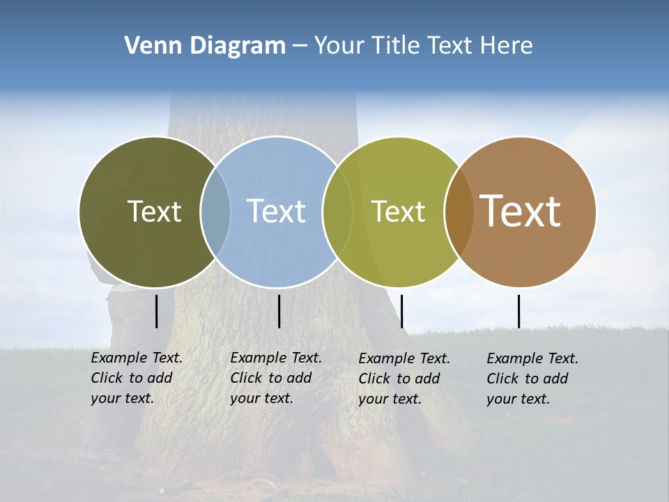 Lifestyle Sustainable Grass PowerPoint Template