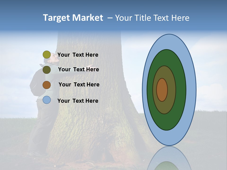 Lifestyle Sustainable Grass PowerPoint Template