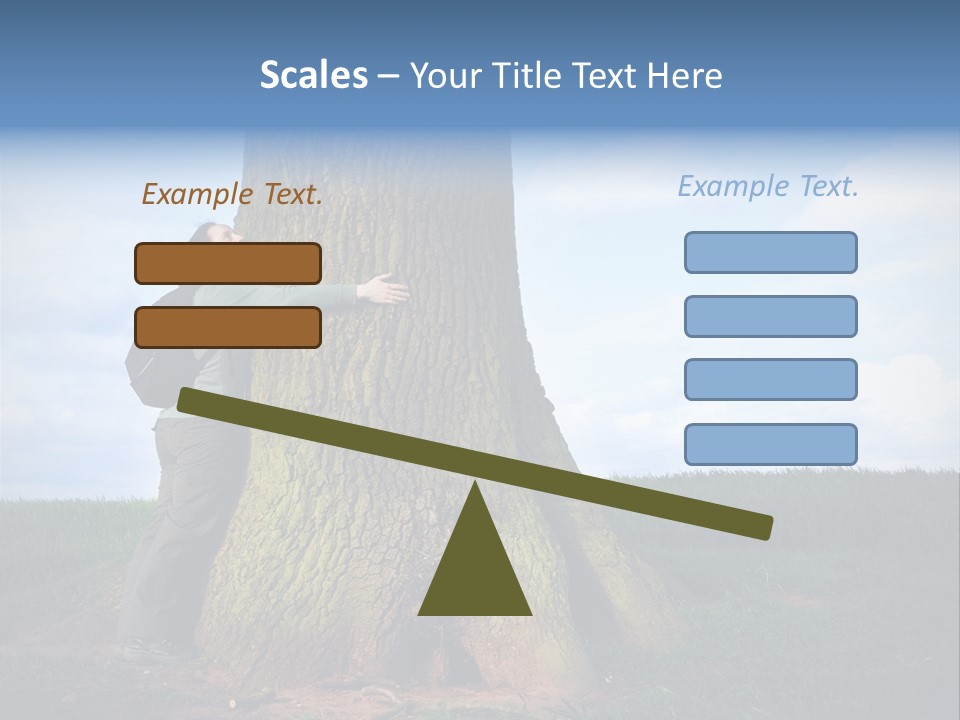 Lifestyle Sustainable Grass PowerPoint Template