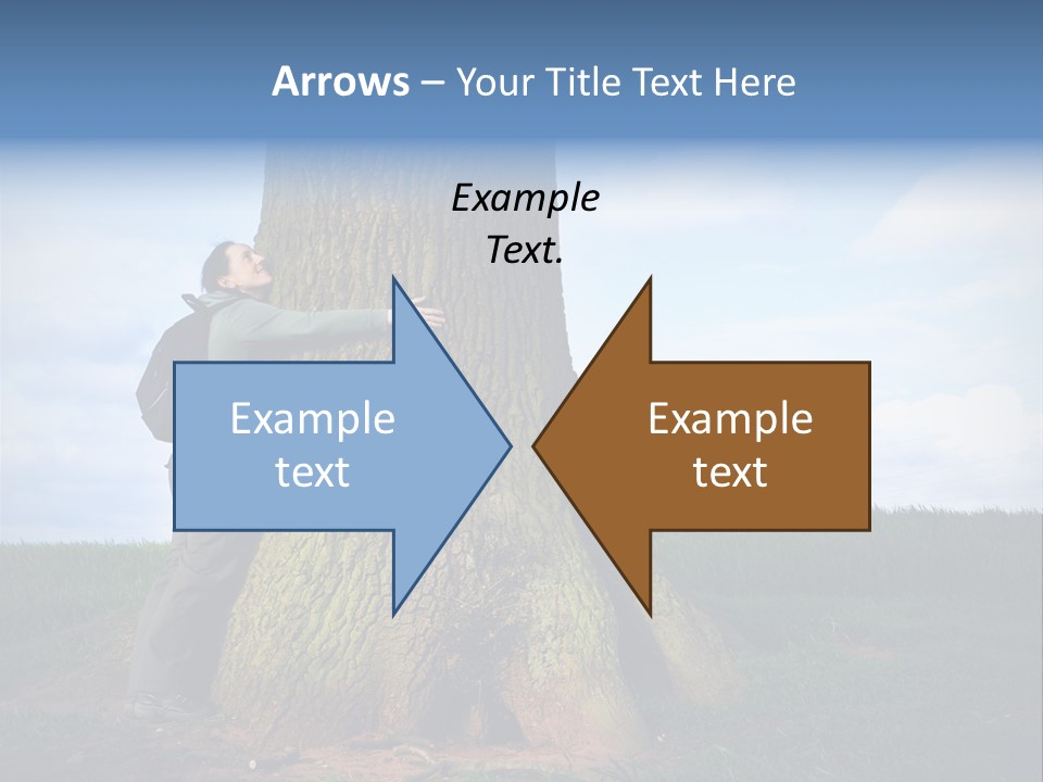 Lifestyle Sustainable Grass PowerPoint Template