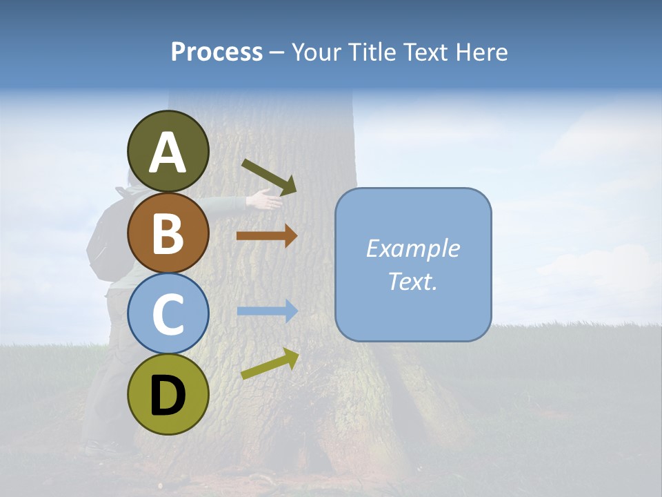 Lifestyle Sustainable Grass PowerPoint Template