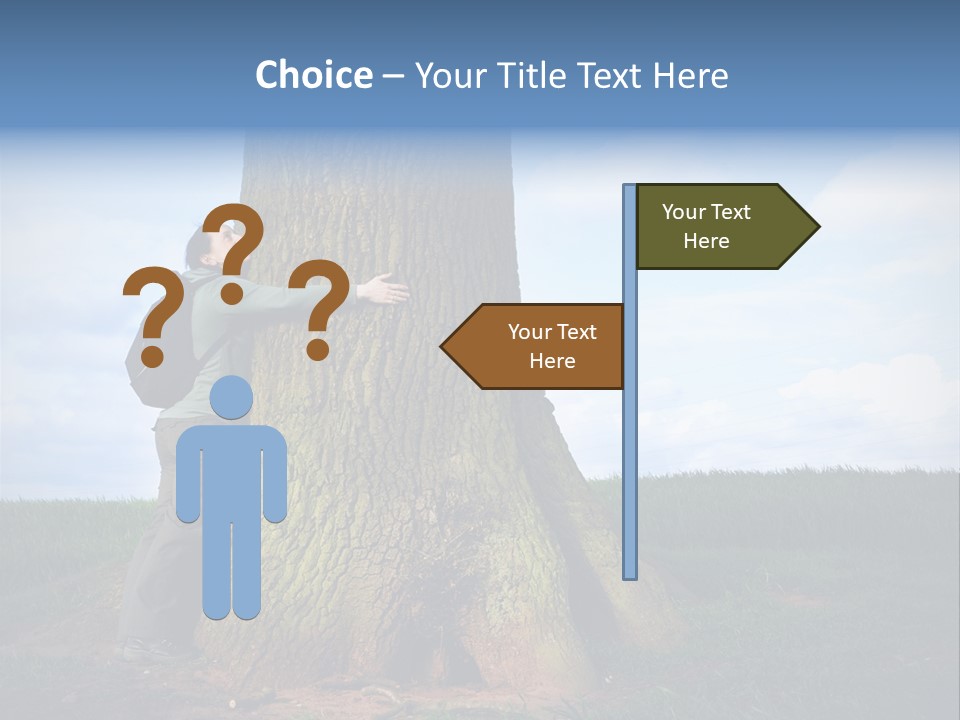 Lifestyle Sustainable Grass PowerPoint Template
