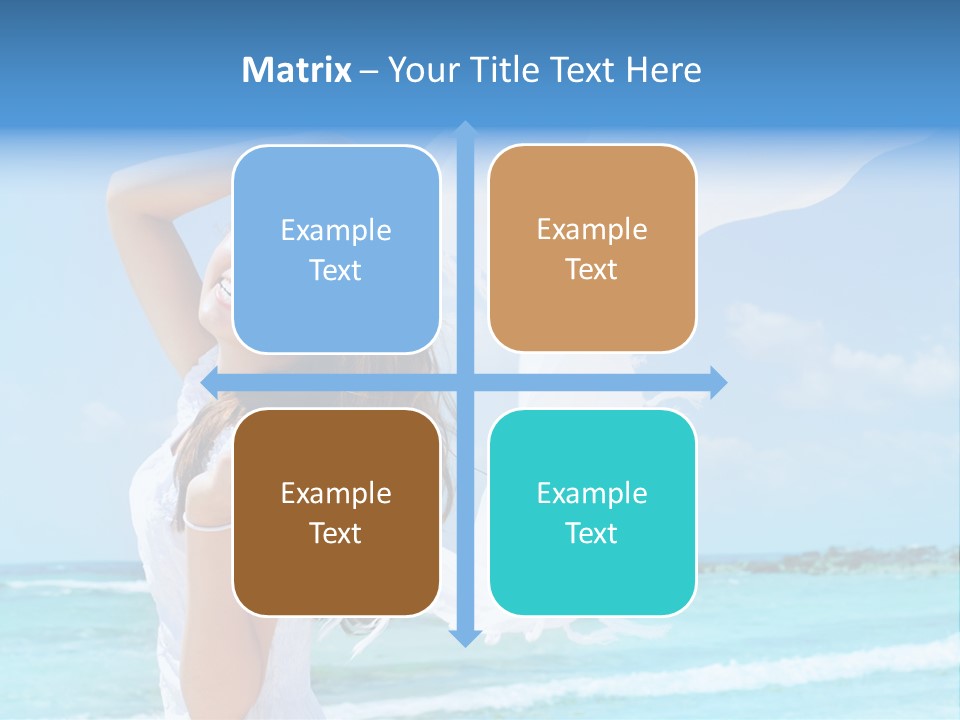 Wings Model Resort PowerPoint Template