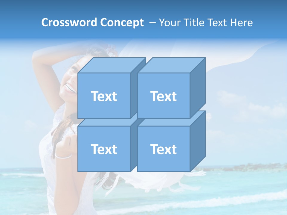Wings Model Resort PowerPoint Template