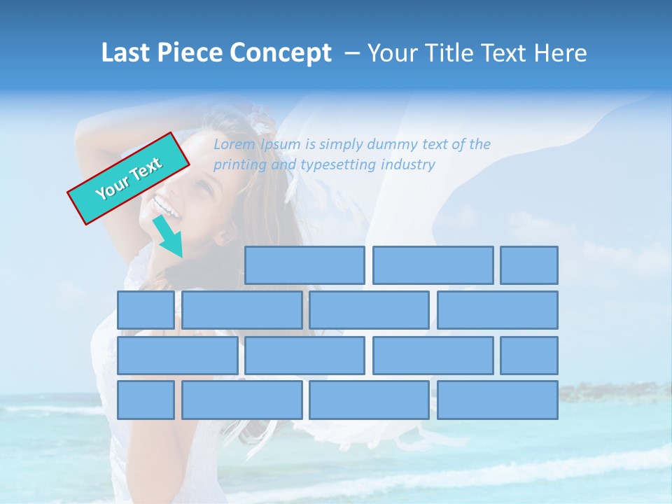 Wings Model Resort PowerPoint Template