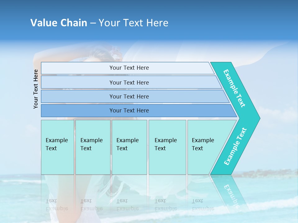 Wings Model Resort PowerPoint Template