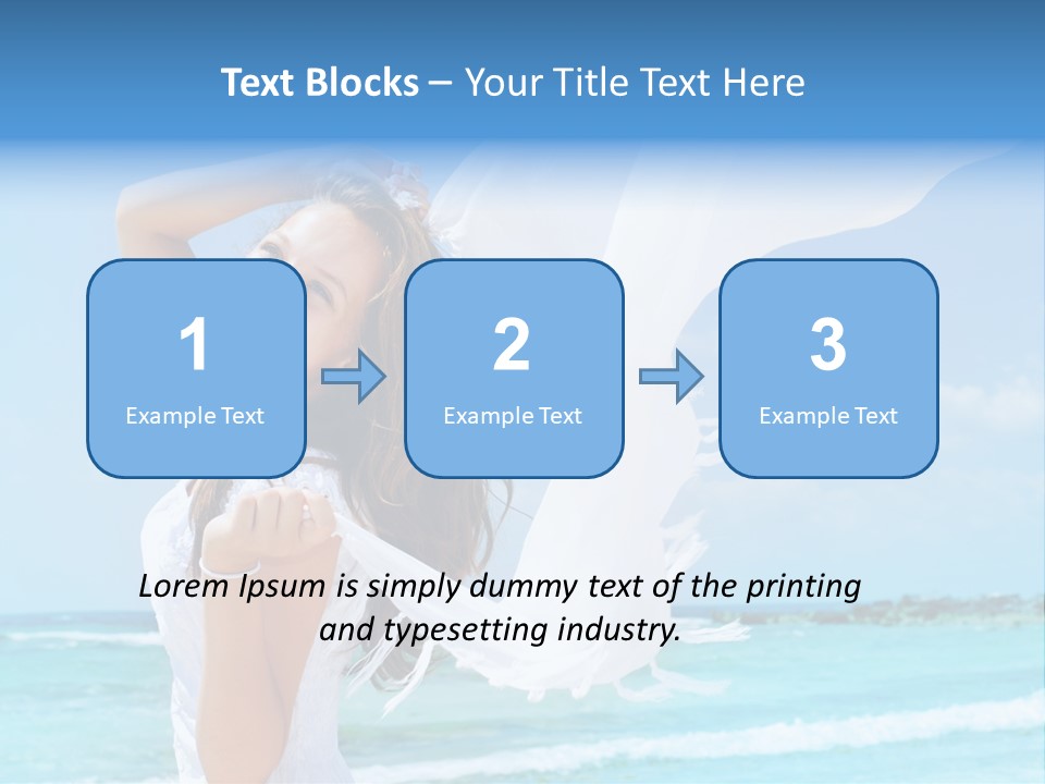 Wings Model Resort PowerPoint Template