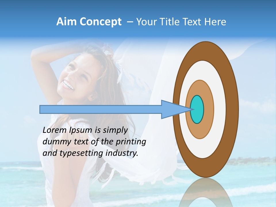 Wings Model Resort PowerPoint Template