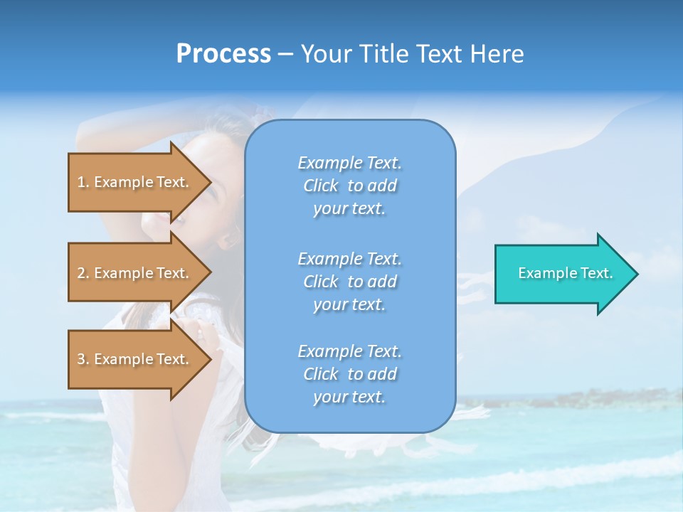 Wings Model Resort PowerPoint Template