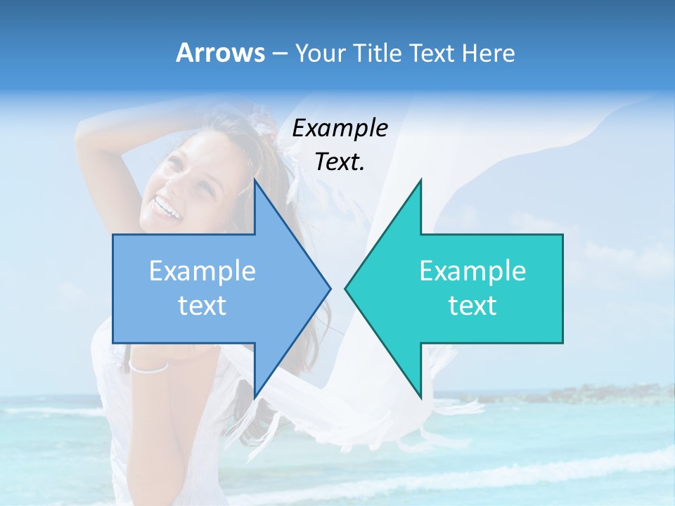 Wings Model Resort PowerPoint Template