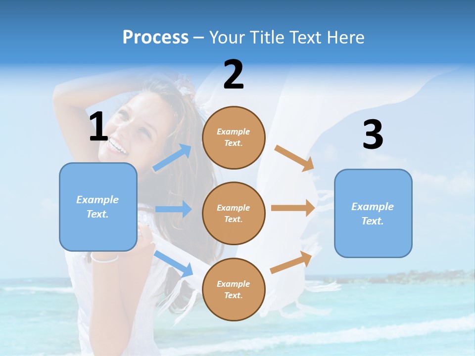 Wings Model Resort PowerPoint Template