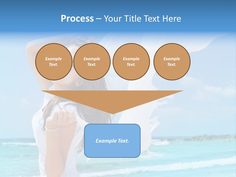 Wings Model Resort PowerPoint Template