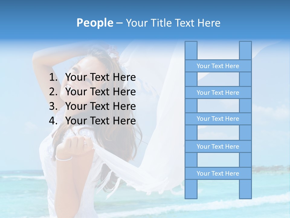Wings Model Resort PowerPoint Template