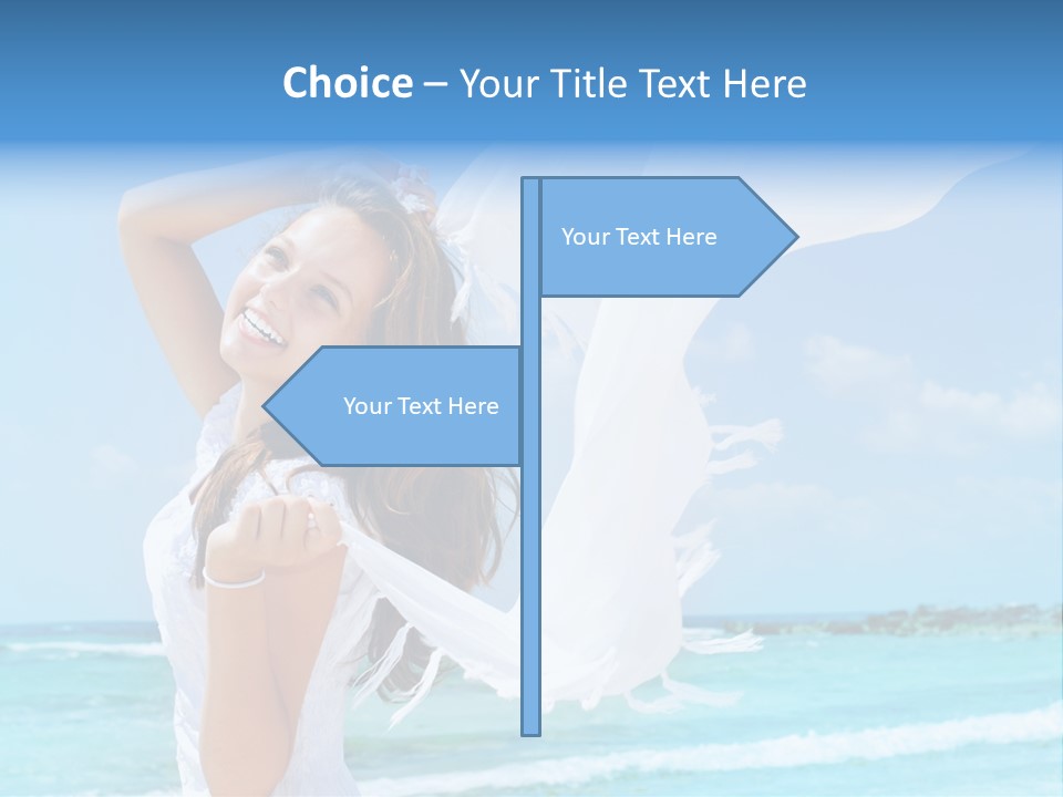 Wings Model Resort PowerPoint Template